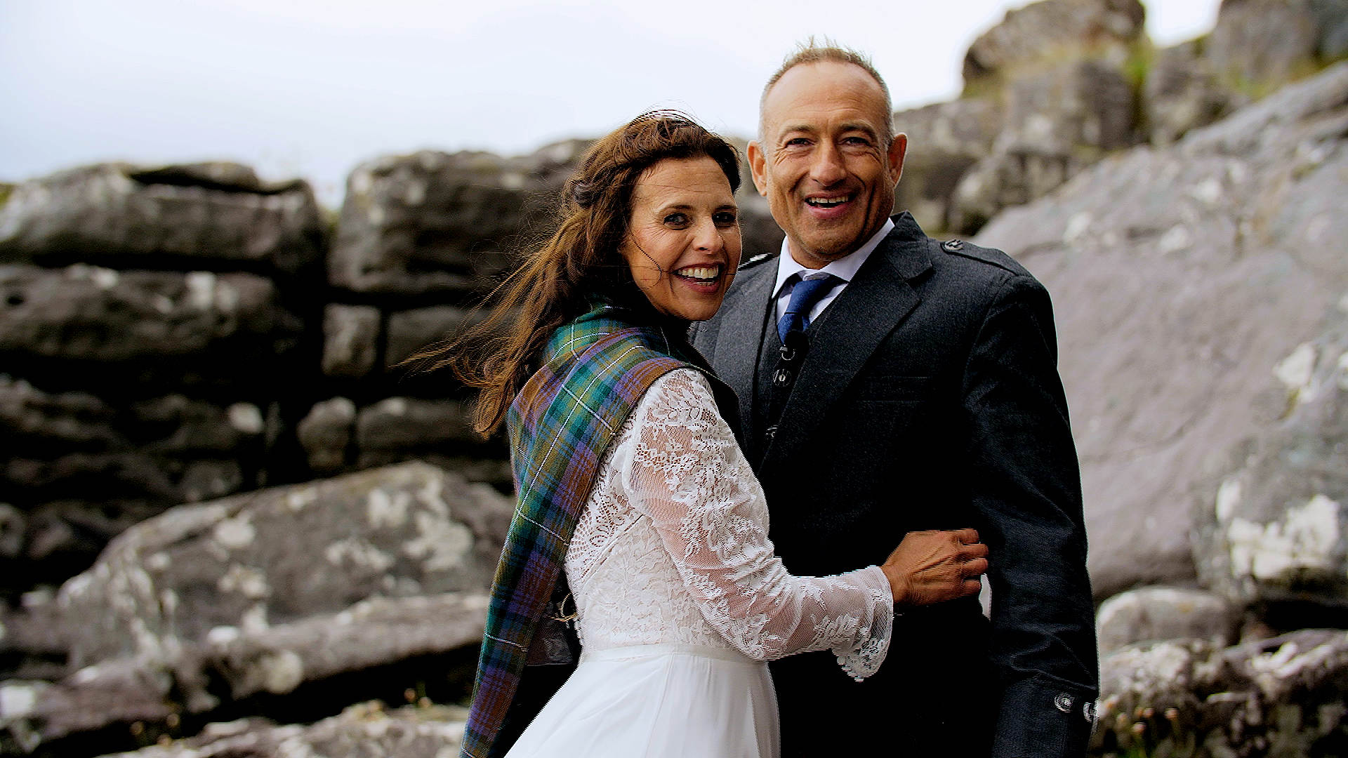 Michele and Nathan’s adventure elopement at Loch Coruisk, Elgol. USA couple eloping to the Isle of Skye, Scotland.